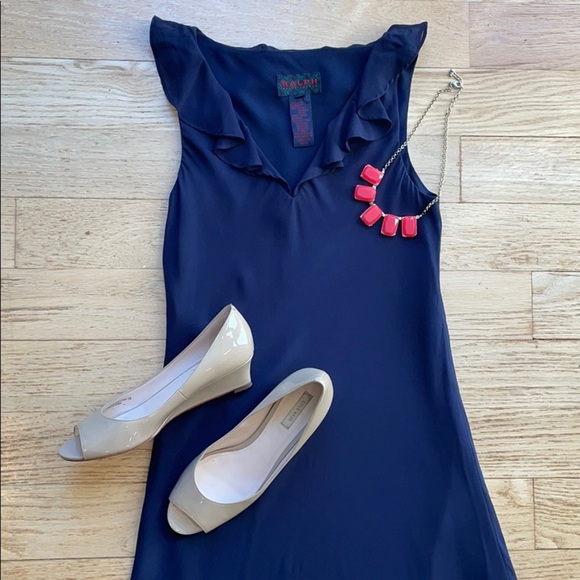 Ralph Lauren dress navy. Size XS - Picture 1 of 8